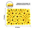 11 Sq ft. Artificial Sunflower Wall Mat Backdrop, Flower Wall Decor, Indoor Outdoor UV Protected - 4 Artificial Panels