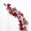 6ft Burgundy Artificial Silk Maple Leaf Hanging Fall Garland Vine
