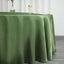 Satin 120" Round Tablecloth Olive Green - Stylish Seamless Table Cover