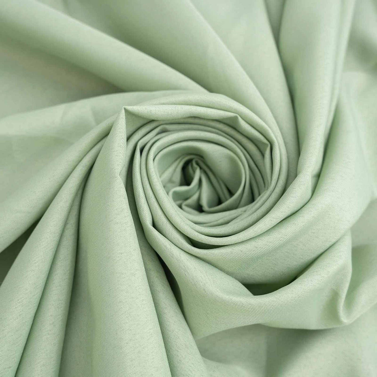 Polyester 132" Round Tablecloth Sage Green - Seamless Chic Table Cover