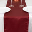 Lamour Satin 12"x108" Table Runner Burgundy - Smooth & Lustrous Finish