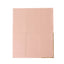 50-Pack Paper Dinner Napkins Dusty Rose with Gold Foil Edge 2 Ply - Stylish Disposable Napkins