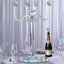 5 Arm Crystal Glass Candelabra Clear- Exquisite Decorative Taper Candle Holder Table Centerpiece for Grand Celebrations 27"