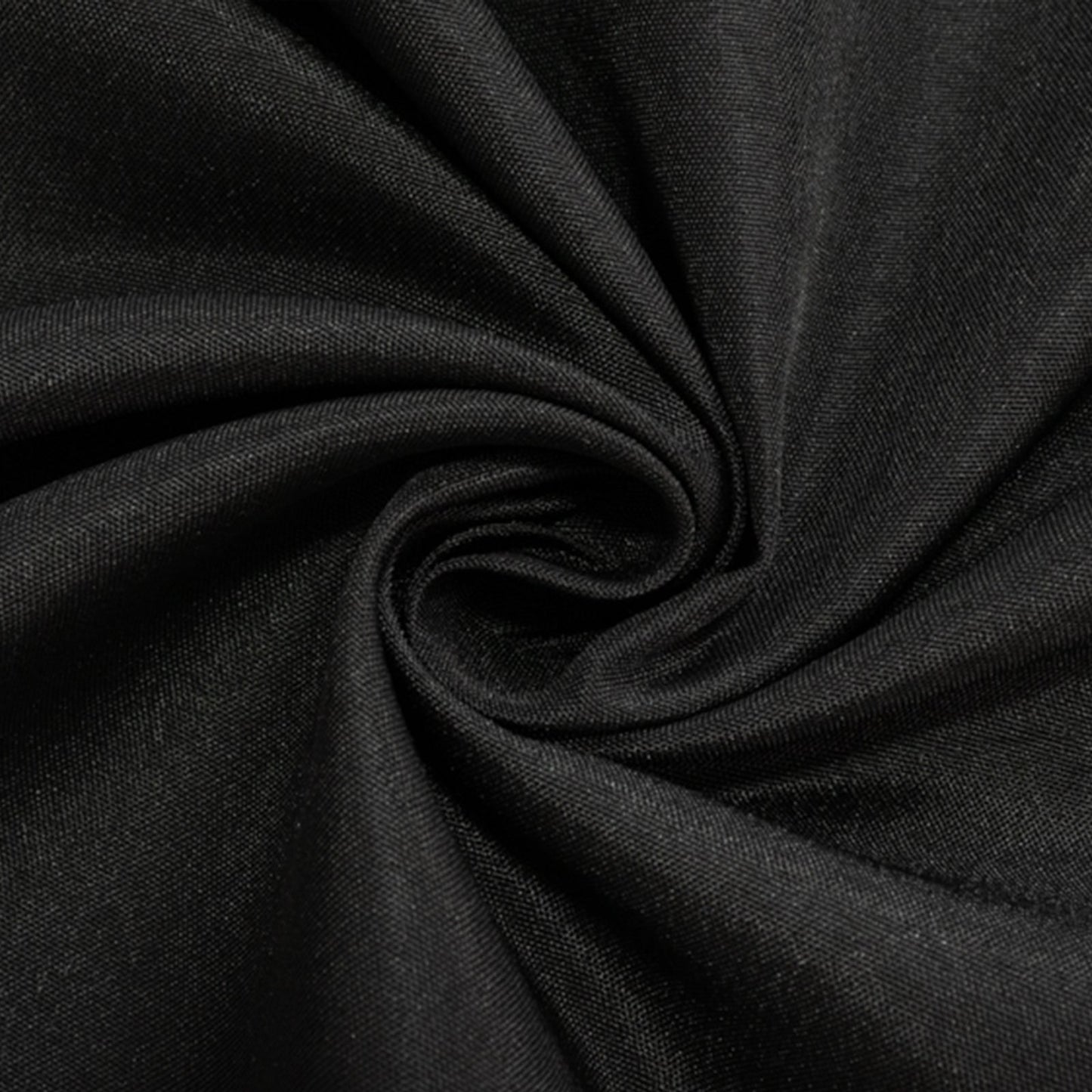 Fitted Polyester 72"x24"x30" Rectangle Tablecloth Black - Perfect Fit for Special Size Tables
