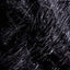 Metallic Tinsel Polyester 12"x108" Table Runner Black - Shimmery Fringe Shag Table Decor