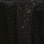 Sequin 72"x72" Table Overlay Square Tablecloth Black - Sparkly Design for Stunning Events