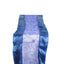 Satin Organza 14"x108" Table Runner Royal Blue Embroidered Design - Sheer & Stylish for Luxurious Table Settings
