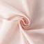 Premium Polyester 132" Round Tablecloth Blush - Seamless 220GSM Wrinkle-Resistant Table Cover
