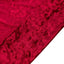 Burgundy Crushed Velvet Backdrop Curtain â€“ 8ft x 8ft Event Drape with Rod Pocket, Privacy Panel for Photo Booths & Events