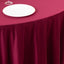 Scuba Round 108" Tablecloth Burgundy - Wrinkle Free & Stain Resistant Table Cover
