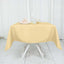 Premium Polyester 54"x54" Square Tablecloth Champagne - 220GSM Stain and Wrinkle-Resistant Table Cover