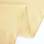 Premium Polyester 70"x70" Table Overlay Square Tablecloth Champagne 220GSM Wrinkle-Resistant Table Cover