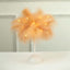 Table Lamp Feather Design Natural LED Battery Operated - Cordless Wedding Centerpiece 15"