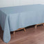 Polyester 72"x120" Rectangle Tablecloth Dusty Blue - Durable and Stylish Table Cover