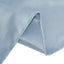 Lamour Satin 72"x72" Table Overlay Square Tablecloth Dusty Blue - Smooth Finish Table Topper