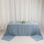 Premium Polyester 90"x156" Rectangle Tablecloth Dusty Blue - Seamless 220GSM Stain-Resistant Table Cover