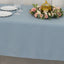Premium Polyester 60"x102" Rectangle Tablecloth Dusty Blue - Durable 220GSM Wrinkle-Resistant Table Cover