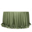 Scuba Round 132" Tablecloth Dusty Sage Green - Wrinkle Free & Stain Resistant Seamless Table Cover