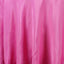 Polyester 120" Round Tablecloth Fuchsia - Seamless Wrinkle-Resistant Table Cover
