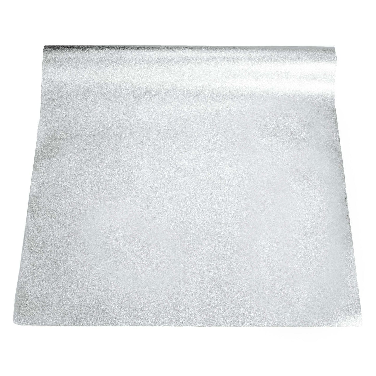 3ftx50ft Silver Sparkle Glitter Wedding Aisle Runner, Non-Woven Red Carpet Runner Prom, Hollywood, Glam Parties