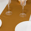 Lamour Satin 12"x108" Table Runner Gold - Smooth & Lustrous Wedding Decor
