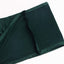 5 Pack Spandex Chair Sashes Hunter Emerald Green with Gold Rhinestone Buckles - Reusable Four-Way Stretch Sash Bands 5"x14"