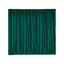 2 Pack Hunter Emerald Green Scuba Polyester Event Curtain Drapes, Durable Flame Resistant Backdrop Event Panels Wrinkle Free with Rod Pockets - 10ftx10ft