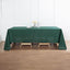 Polyester 72"x120" Rectangle Tablecloth Hunter Emerald Green - Durable and Stylish Table Cover