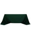 Scuba Rectangular 90"x156" Tablecloth Hunter Emerald Green - Wrinkle Free, Stain Resistant & Seamless Table Cover