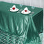 Satin Rectangular 90"x132" Tablecloth Hunter Emerald Green - Seamless Table Cover