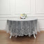 Lace 90" Round Tablecloth Ivory - Premium Design for Versatile Table Decor