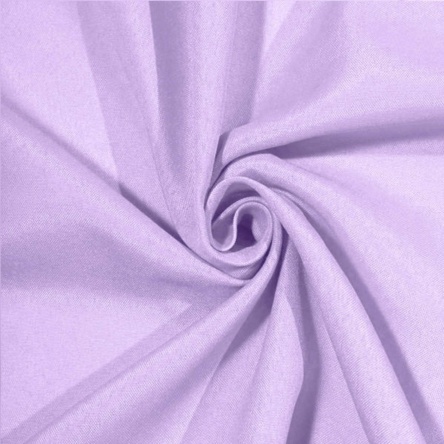 Polyester 90"x132" Rectangle Tablecloth Lavender Lilac - Seamless Wrinkle-Resistant Table Cover