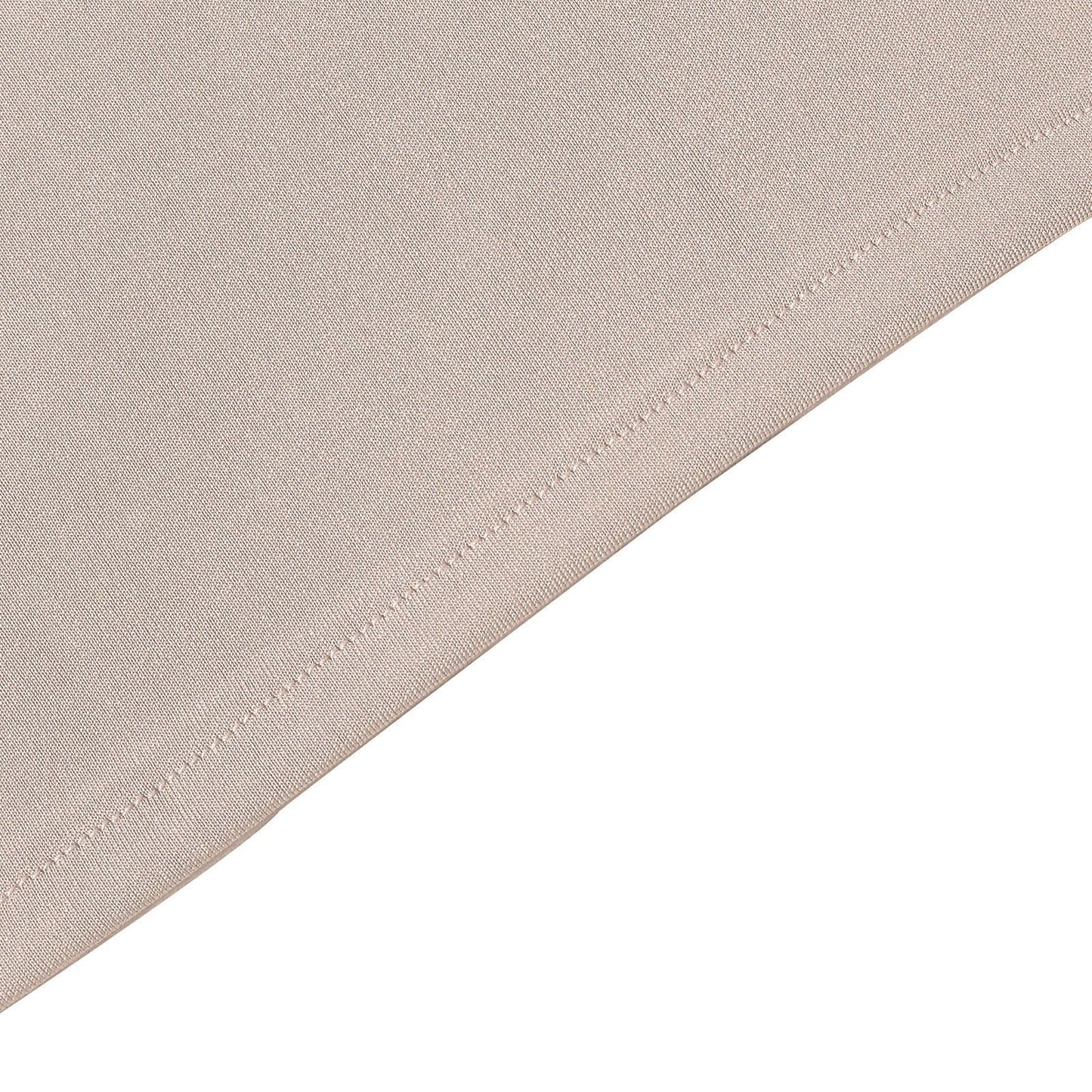 7ft Matte Nude Spandex Fitted Chiara Backdrop Stand Cover For Round Top Wedding Arch