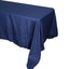 Polyester 90"x156" Rectangle Tablecloth Navy Blue - Seamless Wrinkle-Resistant Table Cover