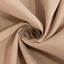 Premium Polyester 108" Round Tablecloth Nude - Wrinkle-Resistant 220GSM Table Cover