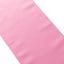 5 Pack Lamour Satin 6"x106" Chair Sashes Pink - Stylish Reusable Decorative Bows