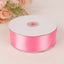 50 Yards 1.5" Pink Single Face Decorative Satin Ribbon