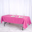 Polyester 60"x102" Rectangle Tablecloth Fuchsia - Durable and Stylish Table Cover