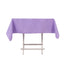 Premium Polyester 54"x54" Square Tablecloth Lavender Lilac - Stain and Wrinkle-Resistant 220GSM Table Cover