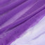 14ft Sheer Pleated Ruffle Skirting Chiffon Table Skirt - Purple and Lavender, Shimmer Sheer, Wrinkle-Free Fabric