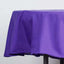 Polyester 90" Round Tablecloth Purple - Stain & Wrinkle-Resistant Table Cover