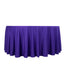 Scuba Round 120" Tablecloth Purple - Wrinkle Free & Stain Resistant Seamless Table Cover