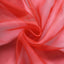 5 Pack Organza Chair Sashes Red - Reusable Sheer Chair Bows 6"x108"