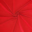Red 4-Way Stretch Spandex Event Curtain Drapes, Wrinkle Free Backdrop Event Panel with Rod Pockets - 5ftx14ft