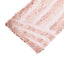 5 Pack Glitz Sequin Chair Sashes with Geometric Diamond Design 6"x88" Rose Gold