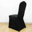 Stretch Spandex Chair Cover Rouge for Banquet Chairs Black - Fitted Slip-On Slipcover