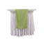 Scuba Polyester 12"x108" Table Runner Sage Green - Wrinkle-Free Table Linen