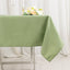 Premium Polyester 54"x54" Square Tablecloth Sage Green - Stain and Wrinkle-Resistant 220GSM Table Cover