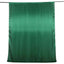 8ftx10ft Hunter Emerald Green Satin Event Curtain Drapes, Backdrop Event Panel