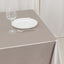 Scuba Square 70"x70" Tablecloth Shimmer Silver - Wrinkle Free & Stain Resistant Table Cover